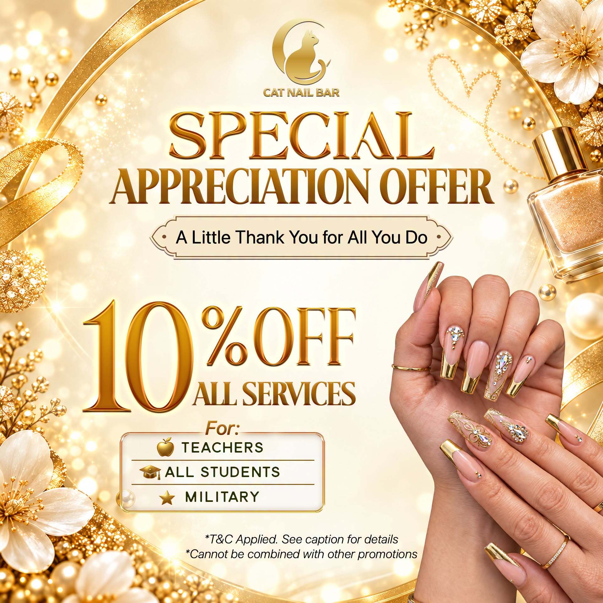 ✨ CAT NAIL BAR - Promotion ✨
